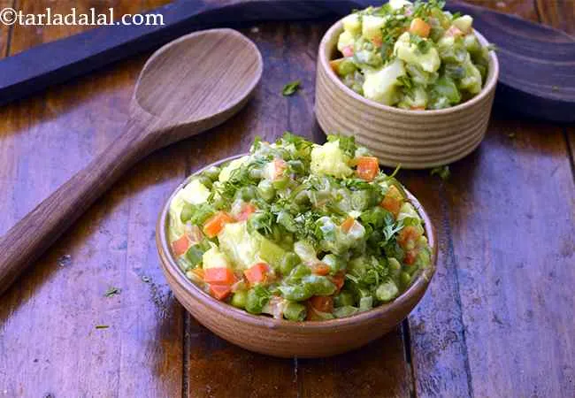 Mixed Vegetables Patiala Style