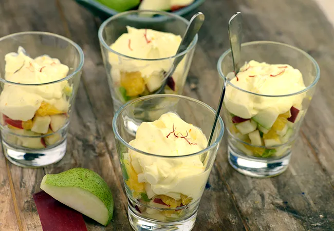  Mixed Fruit Shrikhand, Healthy Diabetic Recipe