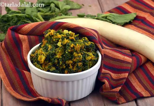 Mooli Subzi, Radish Dry Vegetable