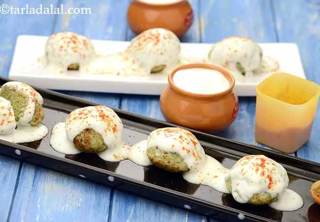 Moong Dal Dahi Vada