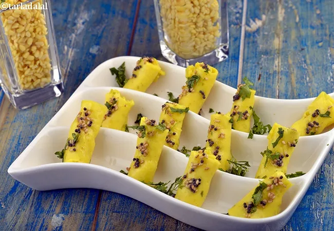 Moong Dal Khandvi