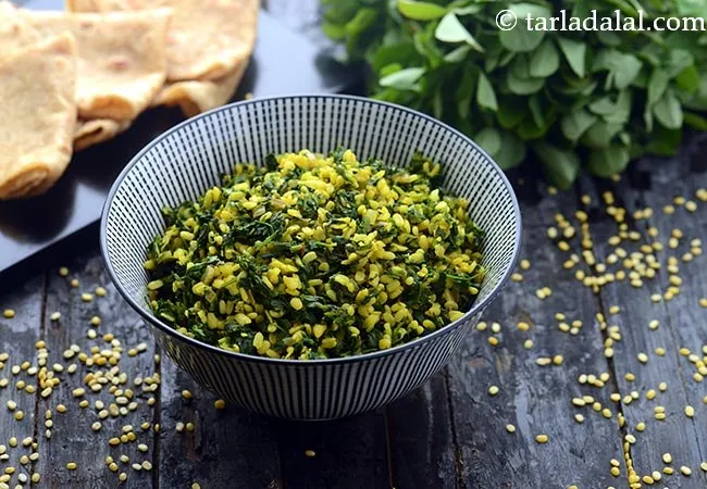Moong Dal Methi Sabzi