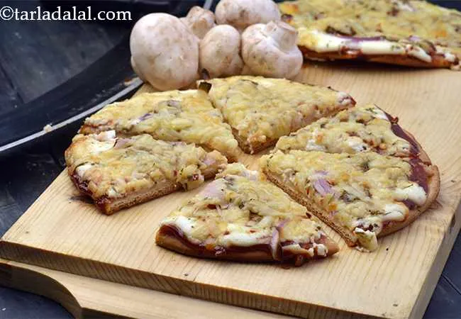 Mushroom Pizza, Veg Mushroom Pizza