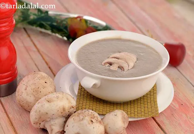 Mushroom Soup ( Good Food For Diabetes)