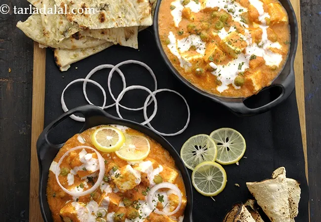 Mutter Paneer Butter Masala