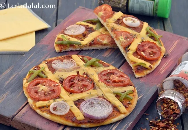 Noughts and Crosses Pizza