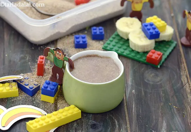 Nutritious Sprouts and Banana Porridge ( Baby and Toddler)