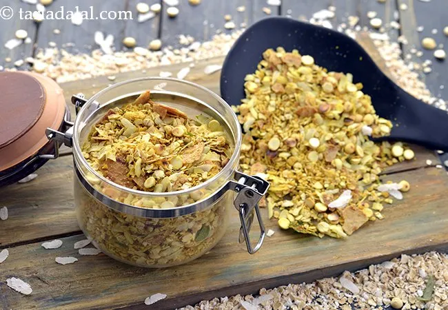 Oats and Poha Chivda