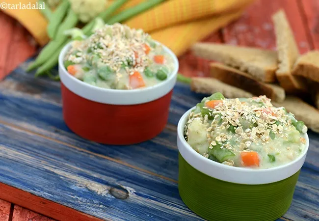  Oats and Vegetable Au Gratin