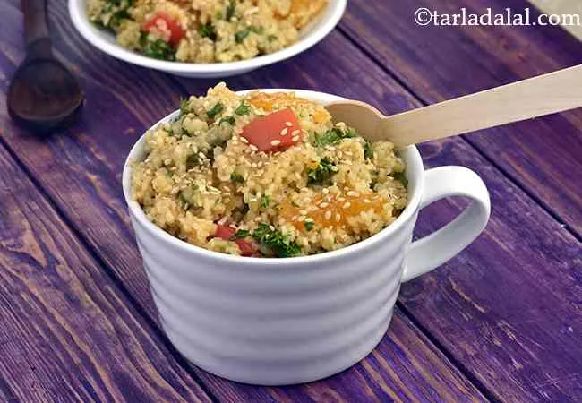 Orange Sesame Tabbouleh