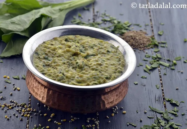 Palak Bajra Khichdi