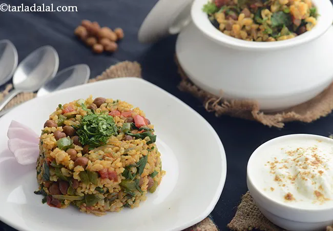  Palak Chana Pulao
