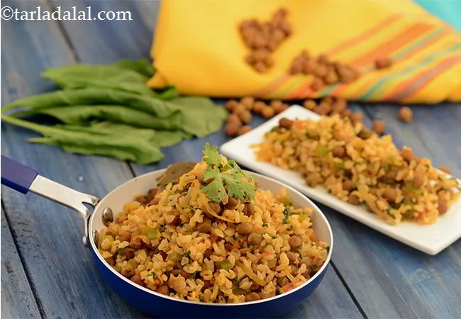 Palak Chana Pulao