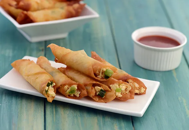  Paneer Chilli Cigars