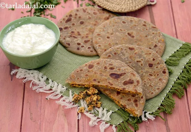  Paneer Masoor Paratha