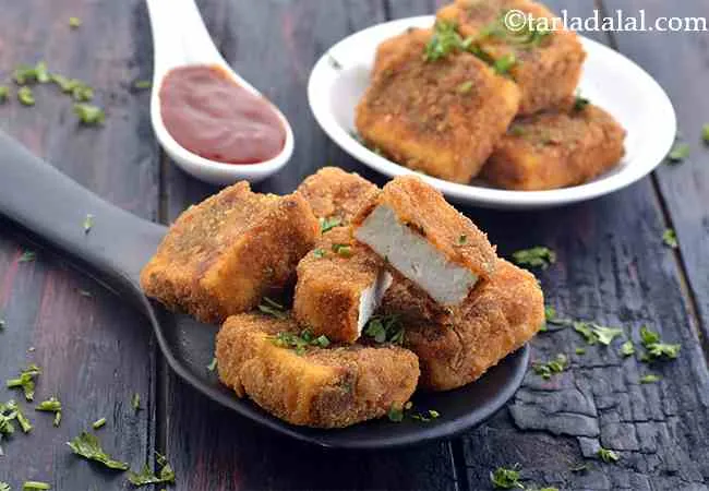 Paneer Nuggets, Quick Paneer Deep-fried Snack