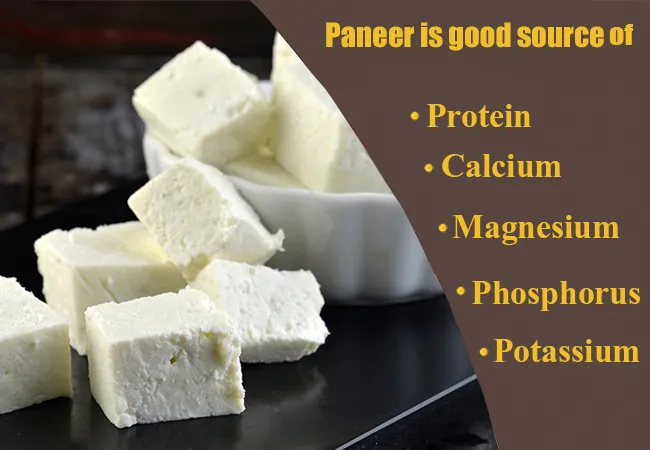 Paneer is good source of protein