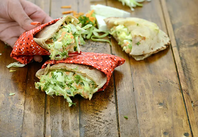 Paneer Pita Pockets
