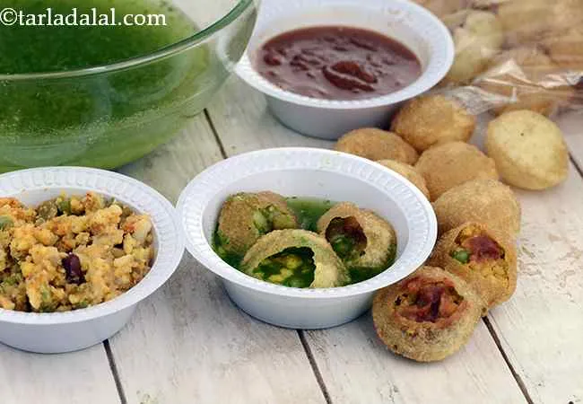 Pani Puri, Mumbai Roadside Pani Puri, Golgappa