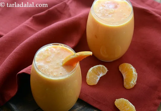 Papaya Orange Drink