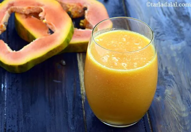 Papaya Coconut Drink