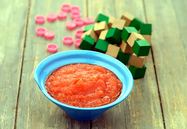  Papaya Puree for Babies