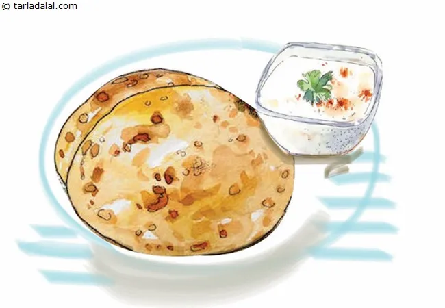 Paratha-with-Curd