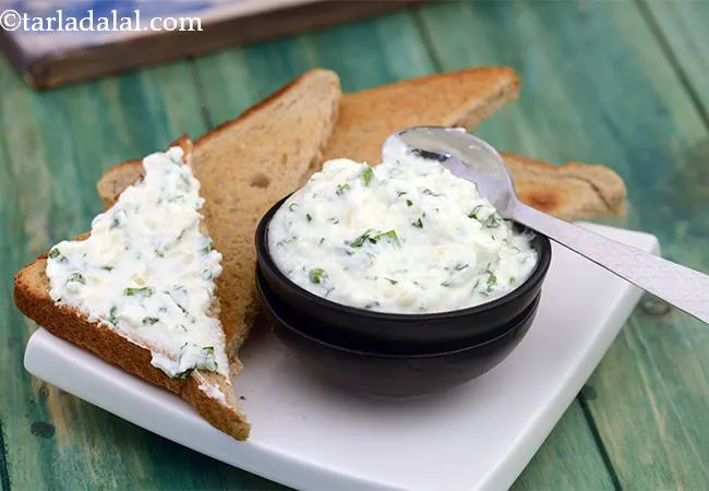 Parsley Yogurt Spread, Healthy Parsley Yogurt Spread
