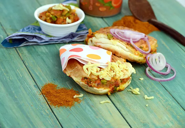  Pav Bhaji Burger