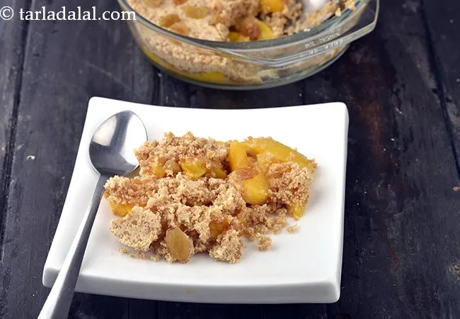 Peach Crumble