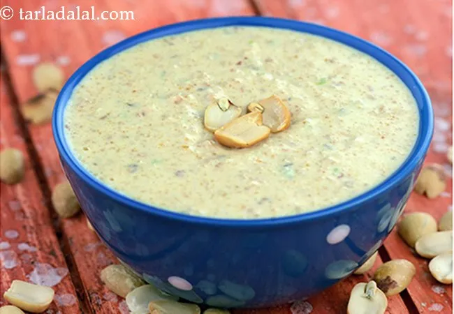  Peanut Curd Chutney, Faral Chutney