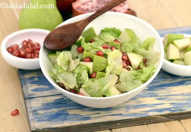 Pear and Pomegranate Salad