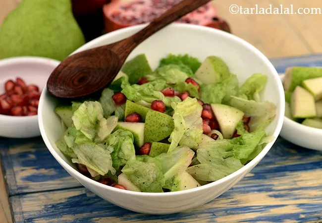 Pear and Pomegranate Salad ( Soups and Salads Recipe )