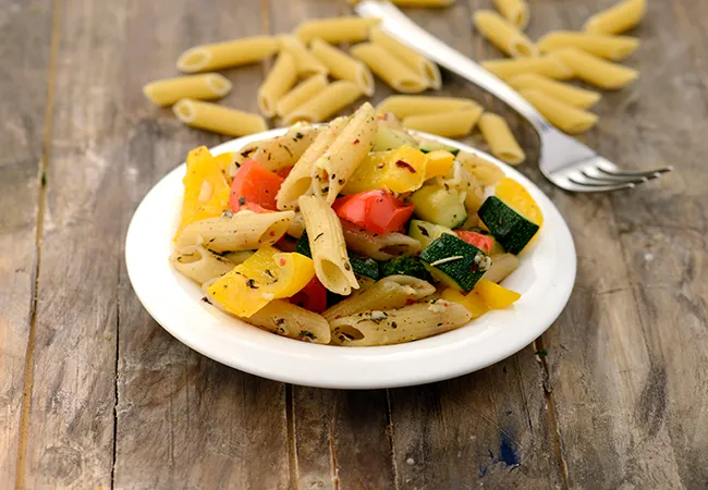 Penne Aglio Olio ( Tiffin Recipe)
