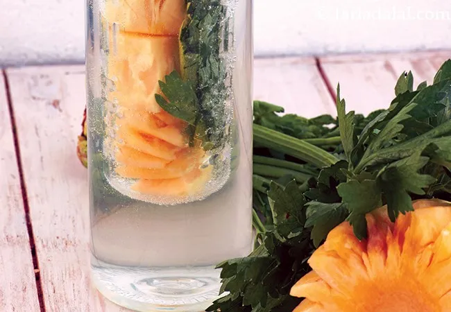 Pineapple Celery Infused Coconut Water