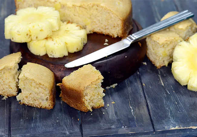  Pineapple Sponge Cake