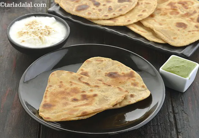 Parathas, Plain Paratha, Basic Paratha Recipe