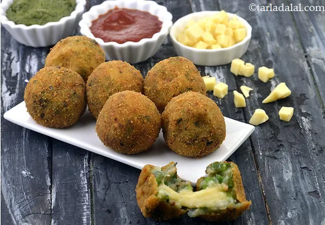Potato Cheese Stuffed Balls