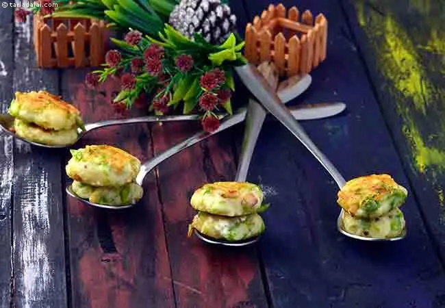 Potato Green Pea Tikki