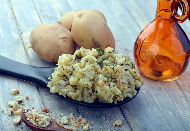 Potato Khichdi , Faraal Aloo Khichdi