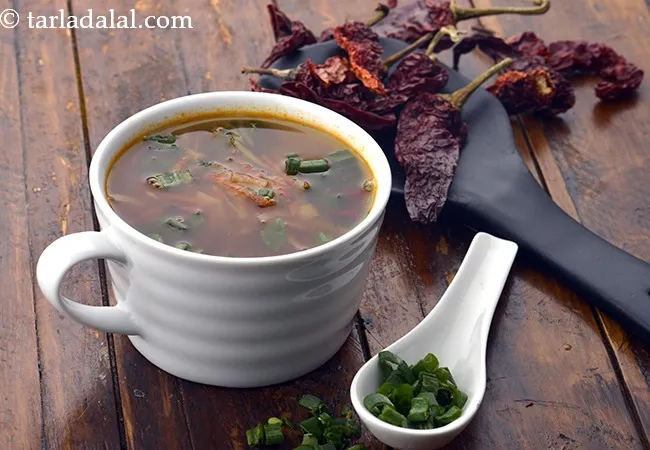 Potato and Spring Onion Soup, Thai Soup