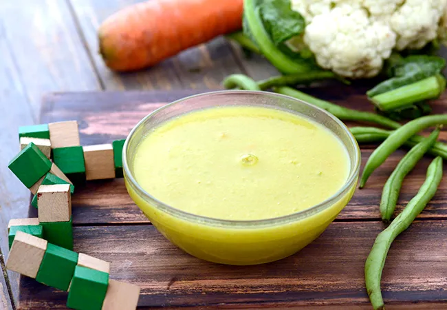 Potato and Vegetable Soup for Babies and Toddlers