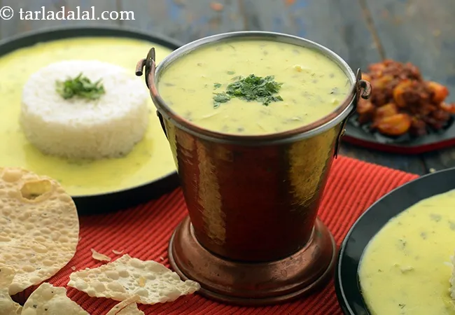 Punjabi Kadhi, Healthy Punjabi Besan Kadhi