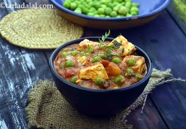 Punjabi matar paneer tikka masala | green peas paneer tikka masala recipe | mutter paneer with tikka masala | Jain matar paneer sabzi