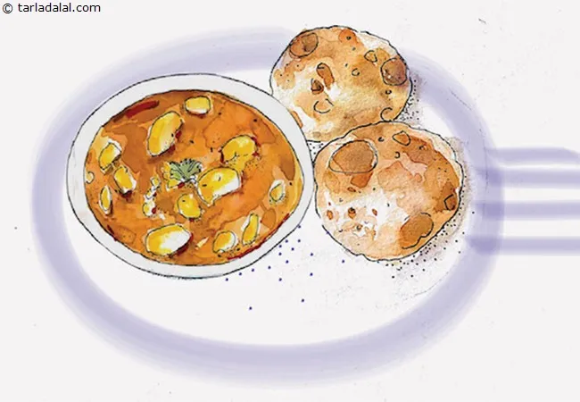 Puri-with-Aloo-Subzi