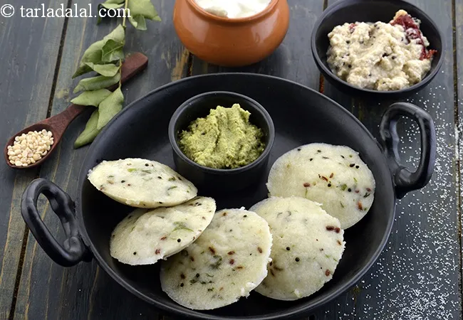 Quick Rava Idli