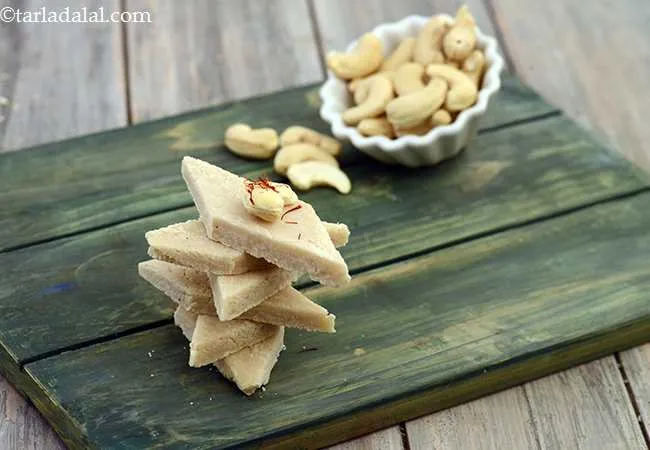  Quick Cashew Barfi