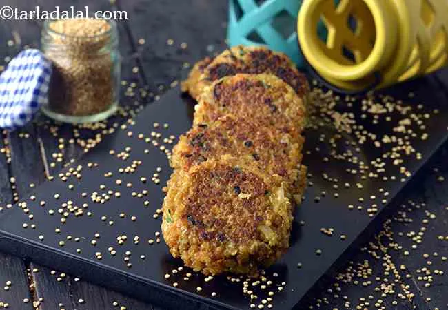 Quinoa Patty, Veg Patty with Eggs and Oats