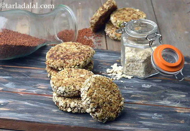 Ragi and Broccoli Cutlets