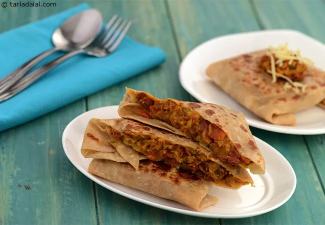 Rajma Cheese Parathas